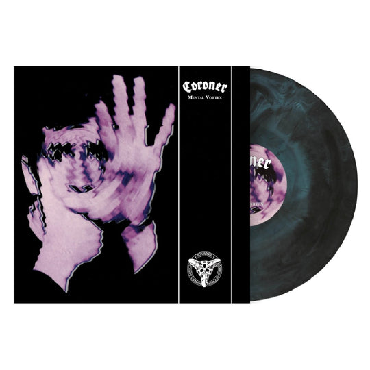 Coroner - Mental Vortex Vinyle, LP, Album, Réédition, Remaster, Marbled