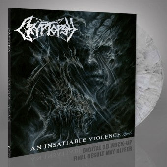 Cryptopsy – An Insatiable Violence Vinyle, LP, Album, Repress, Édition Limitée, White &amp; Black Marbled