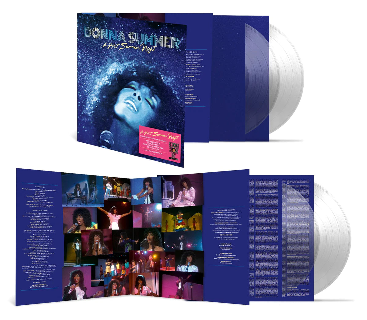 Donna Summer – A Hot Summer Night  2 x Vinyl, LP, Album, Record Store Day, Reissue, Remastered, Clear