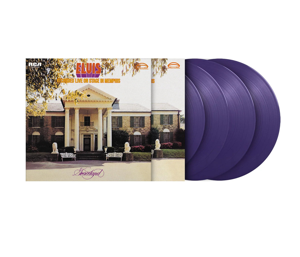Elvis Presley – Elvis Recorded Live On Stage In Memphis  4 x Vinyle, LP, Album, Édition limitée, Numérotée, Réédition, Stéréo, Mono, Purple