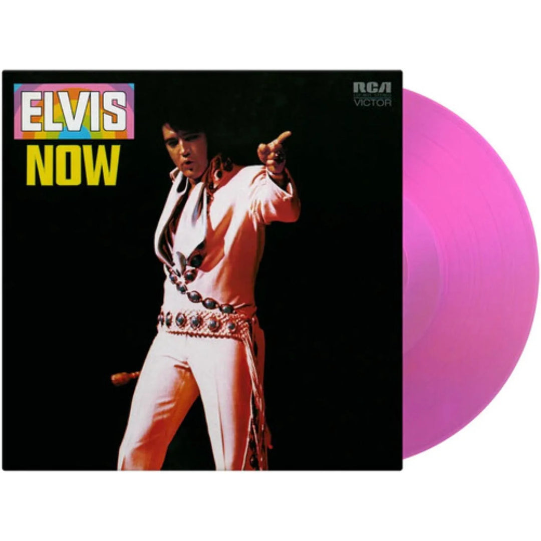 Elvis Presley – Elvis Now  Vinyle, LP, Album, Édition limitée, Numérotée, Réédition, Magenta translucide