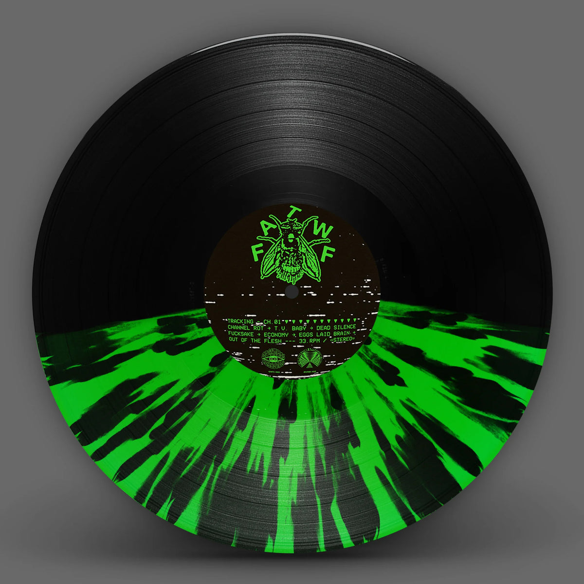 Frankie And The Witch Fingers – Trash Classic, Vinyle, LP, Album, Limited Edition, Éclaboussures mi-vertes mi-noires [Fractured Fly]