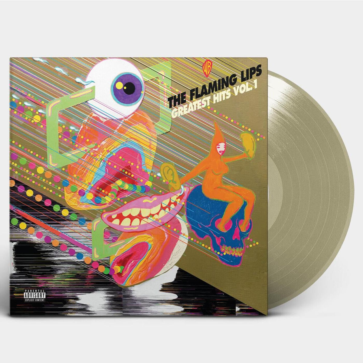 The Flaming Lips – Greatest Hits Vol. 1  Vinyle, LP, Compilation, Édition Limitée, Réédition, Gold