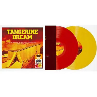 Tangerine Dream - Brussels 1976 2 x Vinyle, LP, Album, Rouge et Jaune