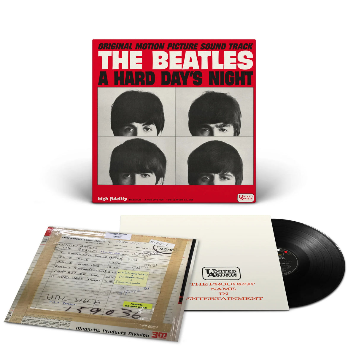 The Beatles – A Hard Day's Night (Original Motion Picture Sound Track)  Vinyle, LP, Album, Réédition, Mono