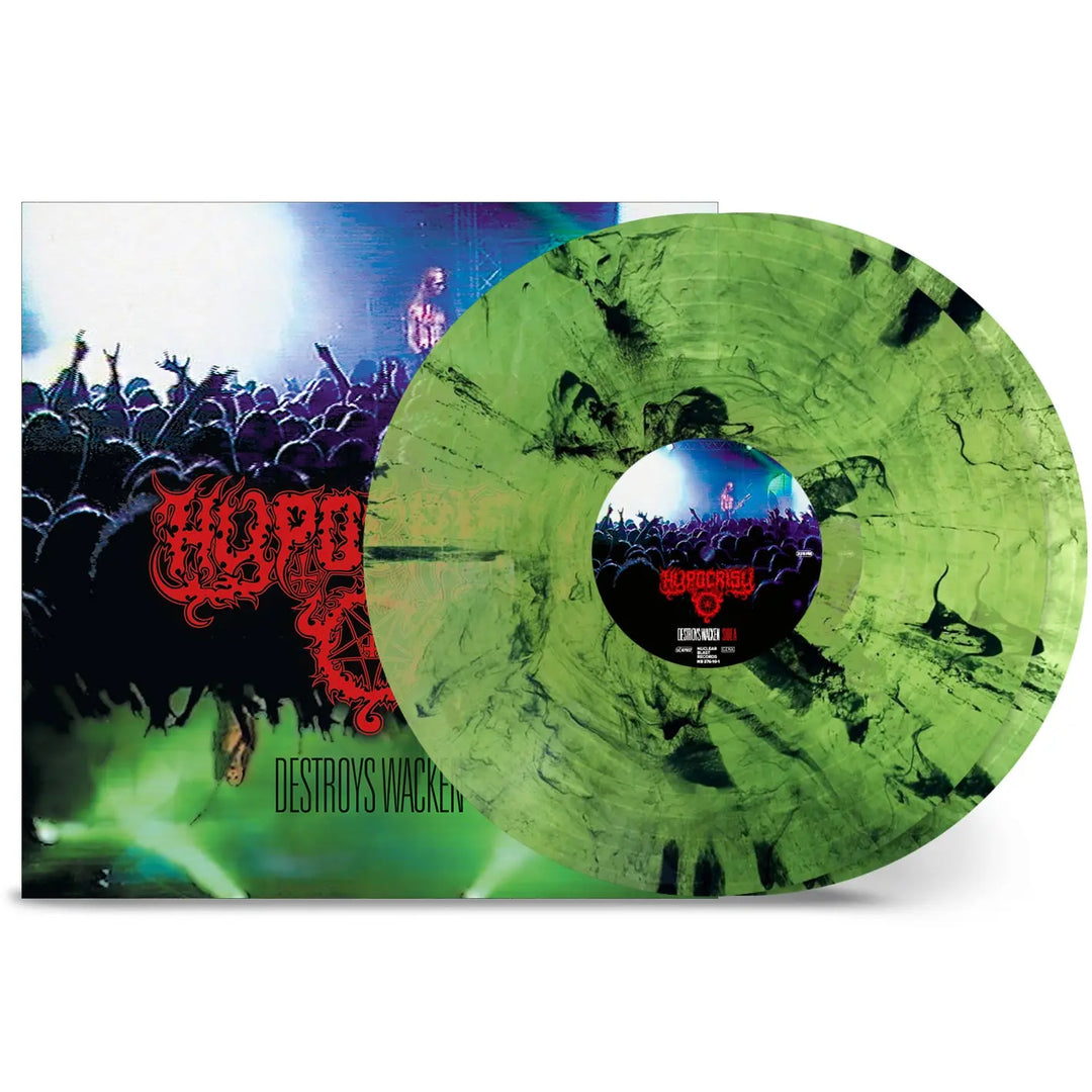 Hypocrisy – Hypocrisy Destroys Wacken  2 x Vinyle, LP, Album, Édition Limitée, Réédition, Remasterisé, Galaxy Smoke Marbled