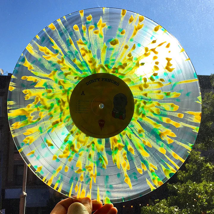 Dirty Fences – Goodbye Love, Vinyle, LP, Album, Greenway Exclusive, Tourbillon vert jaune