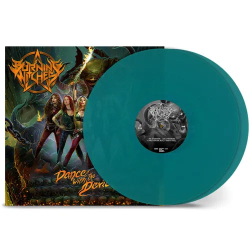 Burning Witches – Dance With The Devil, 2 x Vinyle, LP, Album, Réédition, Vinyle Vert Transparent