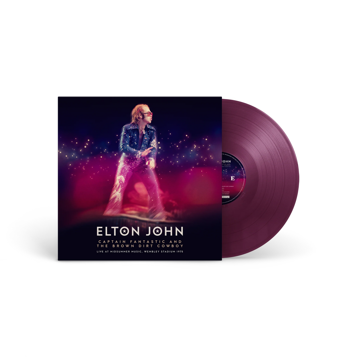 Elton John – Captain Fantastic And The Brown Dirt Cowboy (Live At Midsummer Music, Wembley Stadium 1975)  Vinyle, LP, Album, Édition limitée, Numérotée