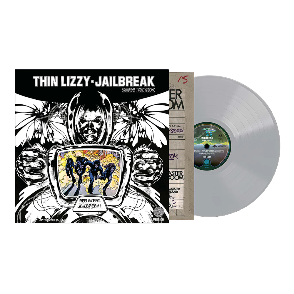 Thin Lizzy – Jailbreak (2024 Remix)  Vinyle, LP, Album, Édition limitée, Réédition, Remasterisé, Gris, 180g