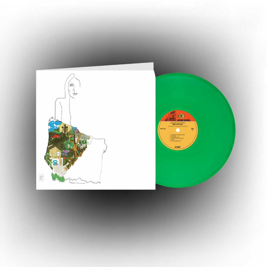 Joni Mitchell – Ladies Of The Canyon Vinyle, LP, Album, Édition Limitée, Réédition, Vert Transparent