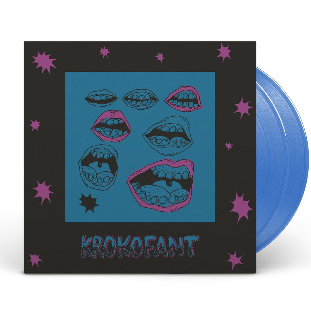 Krokofant – 7 2LP bleu transparent