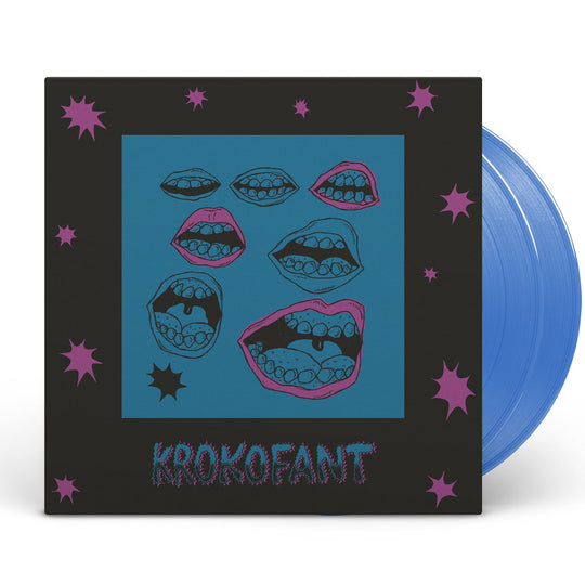 Krokofant – 7 2LP bleu transparent