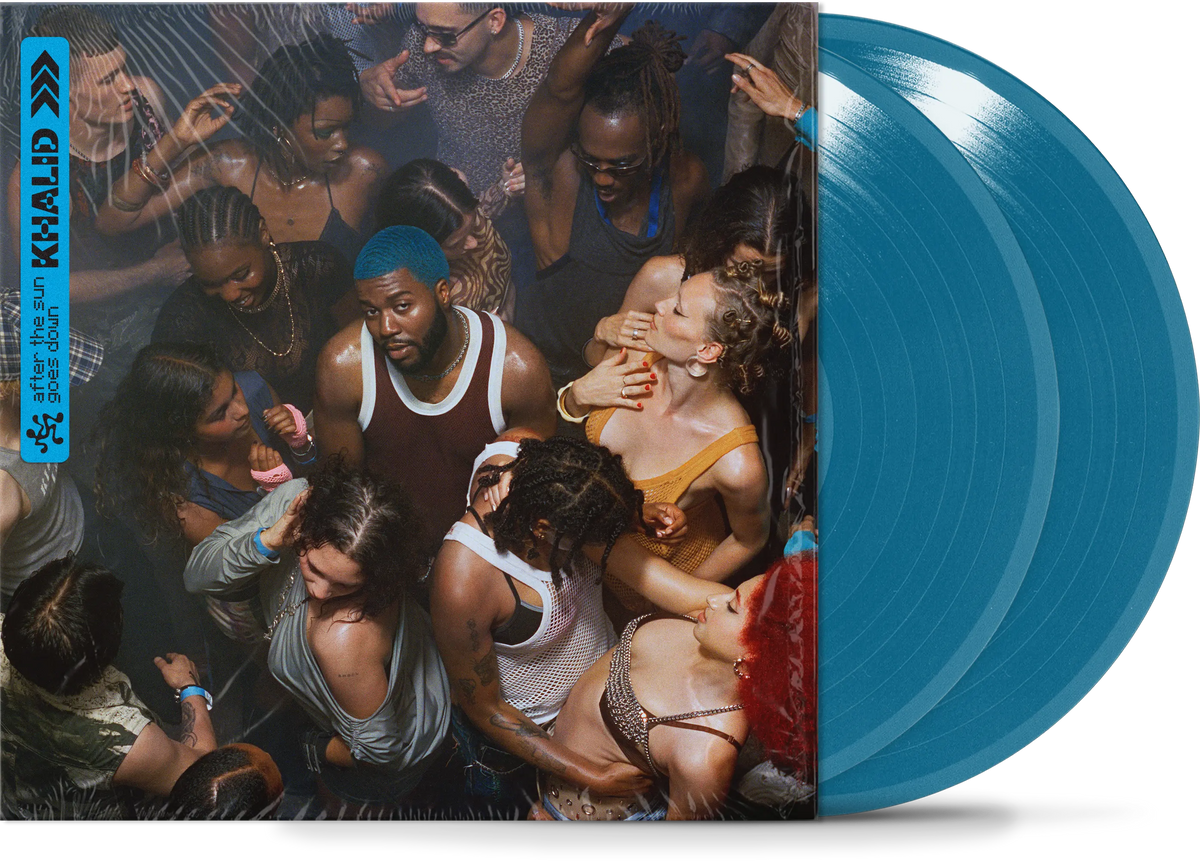 Khalid – After The Sun Goes Down  2 x Vinyle, LP, Album, Turquoise Blue Opaque