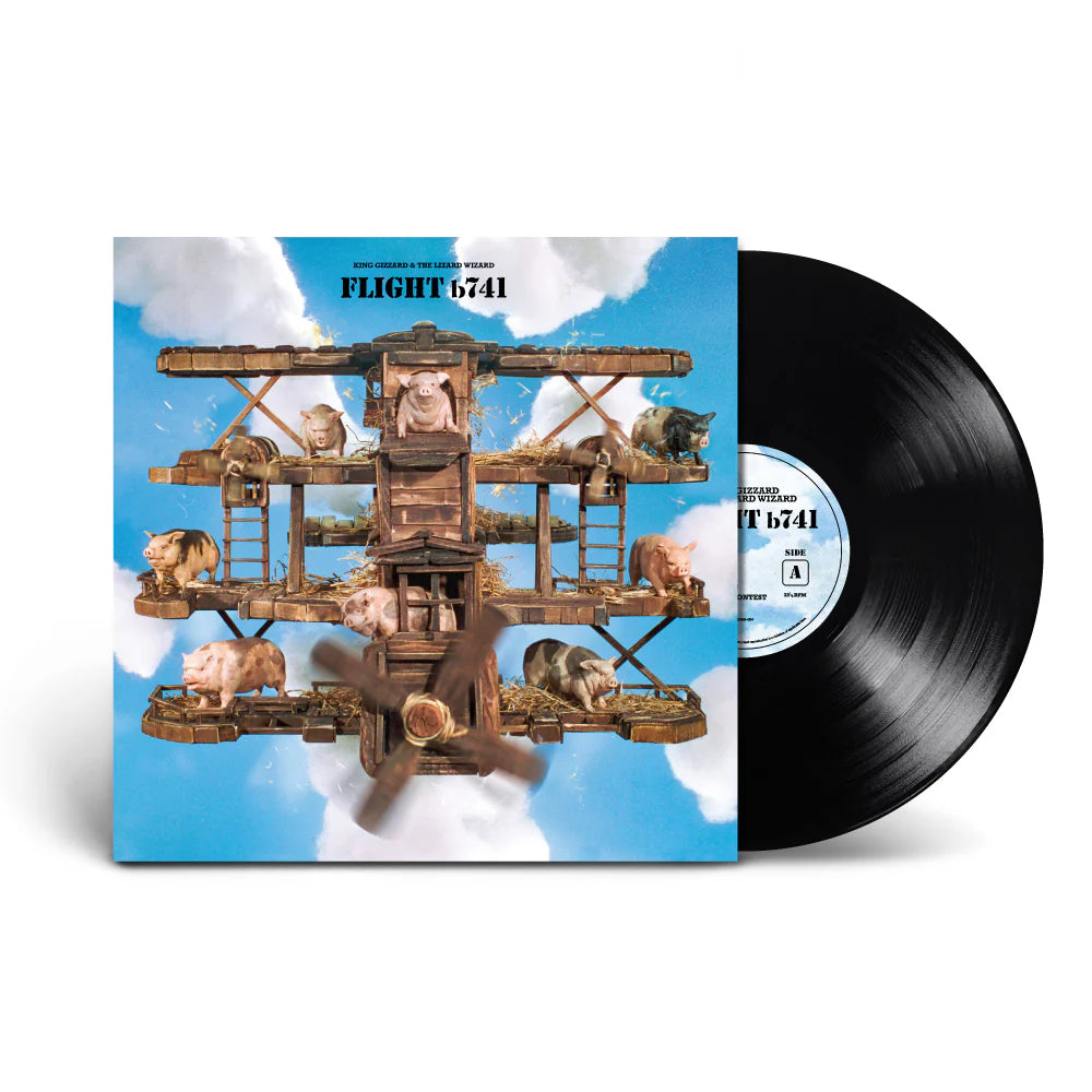 King Gizzard And The Lizard Wizard – Flight b741 Vinyle, LP, Album, Recycled Black Wax