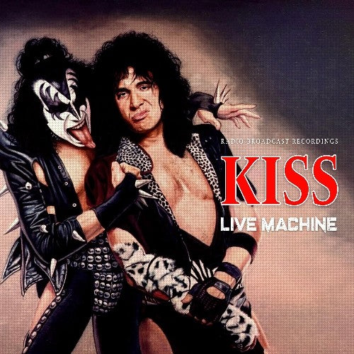 Kiss – Live Machine: Radio Broadcast Recordings  Vinyle, EP, 10", Clear Splatter