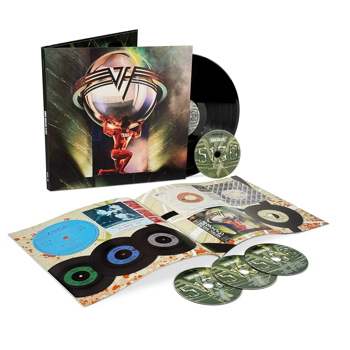 Van Halen – 5150 - 3 x CD + LP + Blu-Ray, Album, Édition Limitée