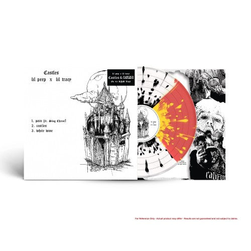 Lil Peep & Lil Tracy – Castles I & II  Vinyle, LP, 45RPM, EP, Splatter