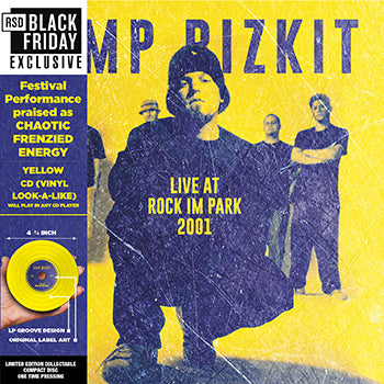Limp Bizkit - Rock im Park 2001 - 2 x Vinyle, LP, Yellow & Blue Marble