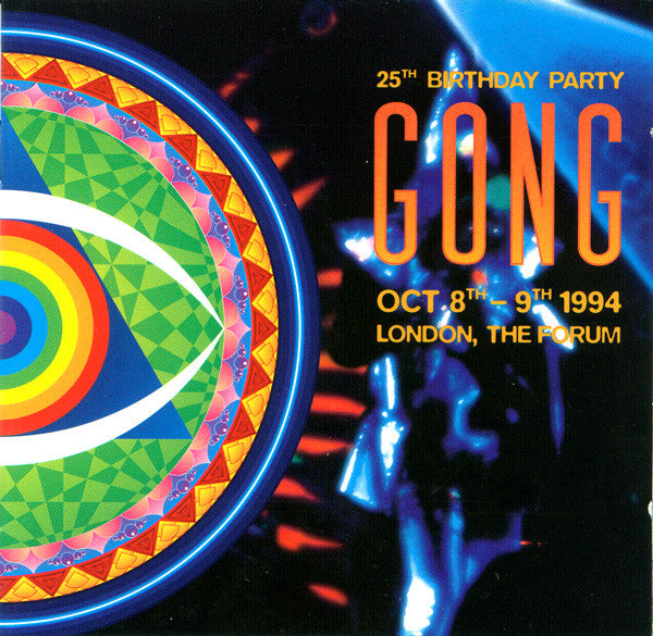 Gong – The Birthday Party, pochette