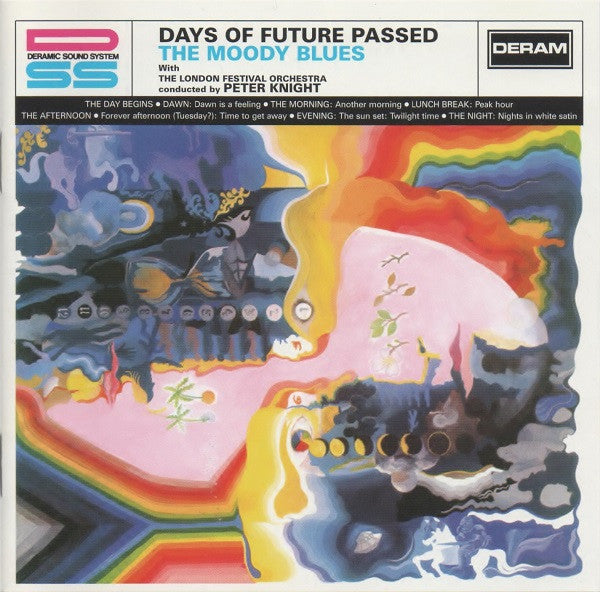 The Moody Blues With The London Festival Orchestra Conducted By Peter Knight – Days Of Future Passed, pochette