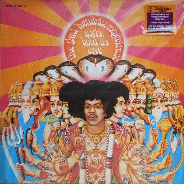 The Jimi Hendrix Experience – Axis: Bold As Love, pochette