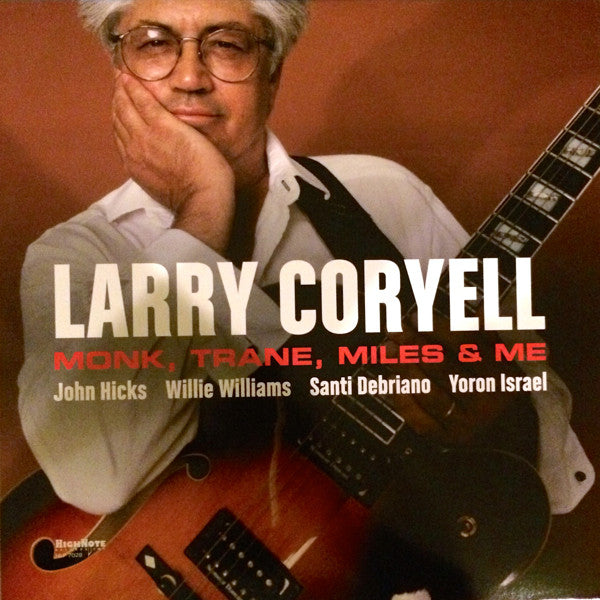 Larry Coryell – Monk, Trane, Miles & Me, pochette