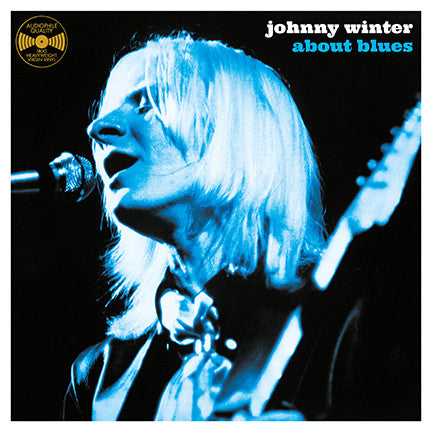 Johnny Winter – About Blues, pochette