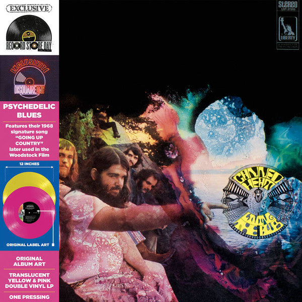 Canned Heat – Living The Blues, pochette
