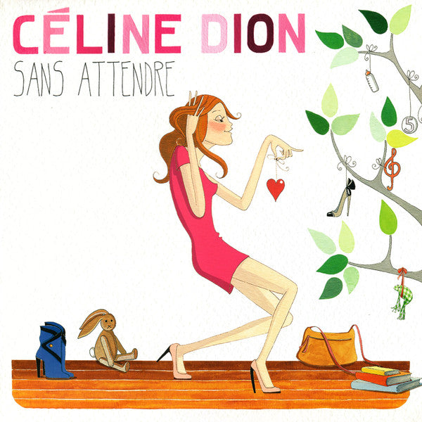 Céline Dion – Sans Attendre, pochette