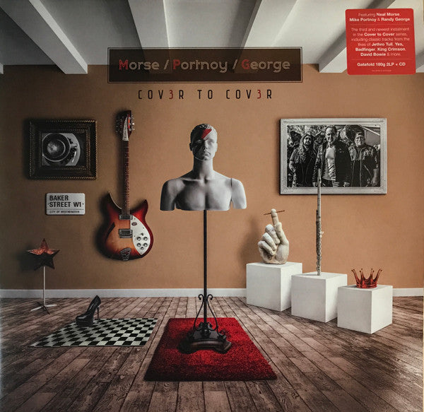 Morse / Portnoy / George – Cov3r To Cov3r, pochette