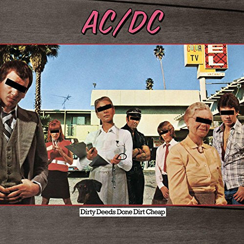 AC/DC – Dirty Deeds Done Dirt Cheap, pochette