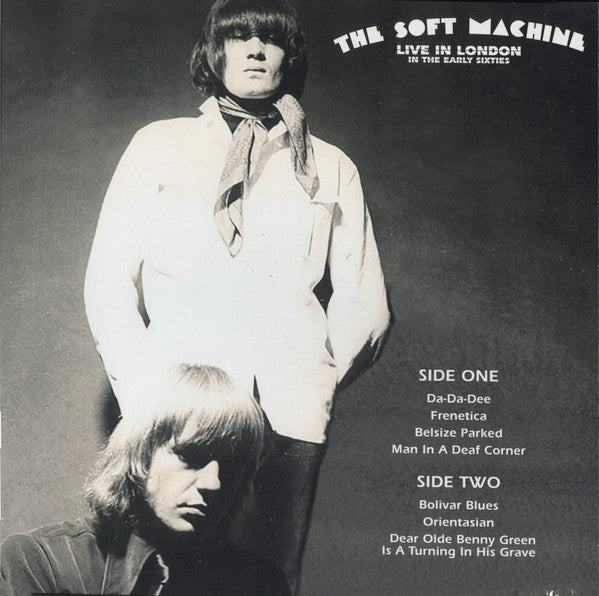 Soft Machine – Live In London In The Early Sixties, pochette