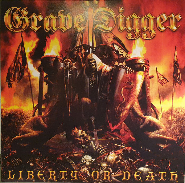 Grave Digger – Liberty Or Death, pochette