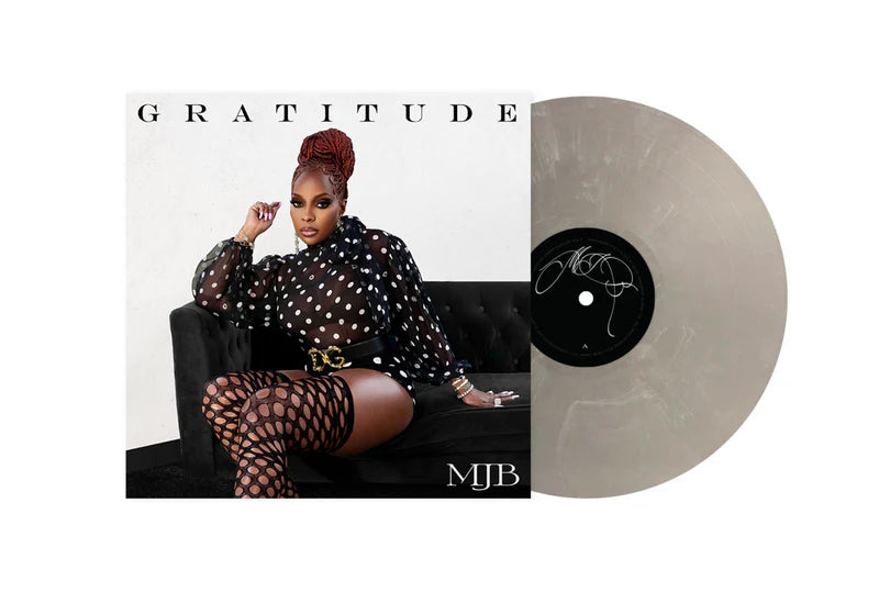 Mary J. Blige – Gratitude  Vinyle, LP, Album, Silver With White Swirl Vinyl