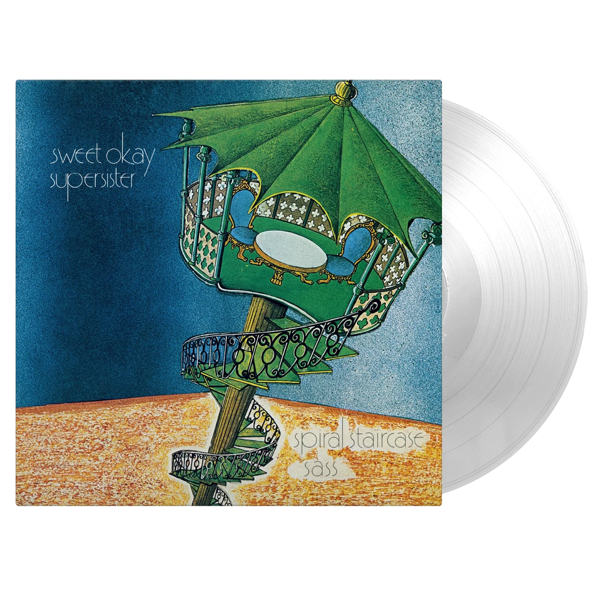 Sweet Okay Supersister – Spiral Staircase  Vinyle, LP, Album, Édition limitée, Réédition, Crystal Clear