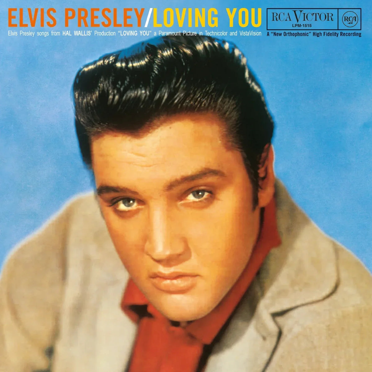 Elvis Presley – Loving You  Vinyle, LP, Album, Édition limitée, Numérotée, Réédition, Mono, 180g, 80g, Red & Blue Marbled