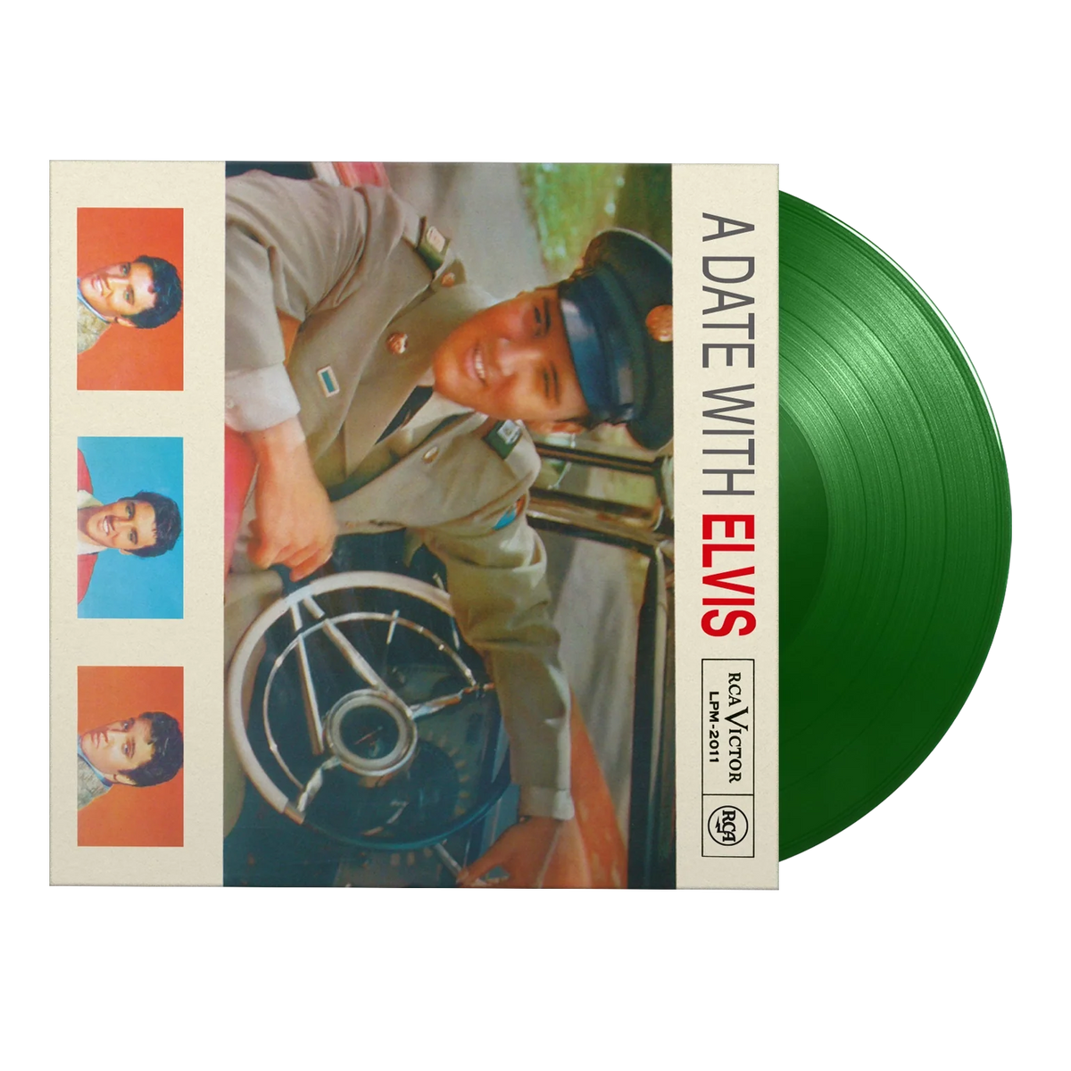 Elvis Presley - A Date With Elvis Vinyle, LP, Édition Limitée, Numérotée, Green