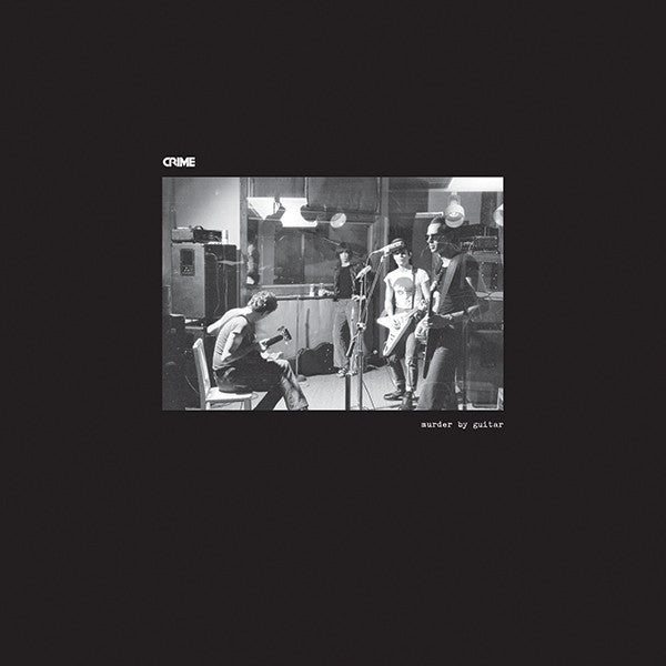 Crime – Murder By Guitar, pochette