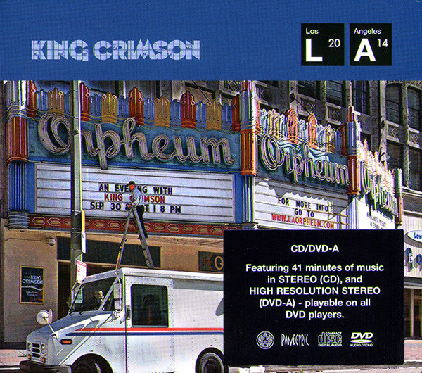 King Crimson – Live At The Orpheum, pochette