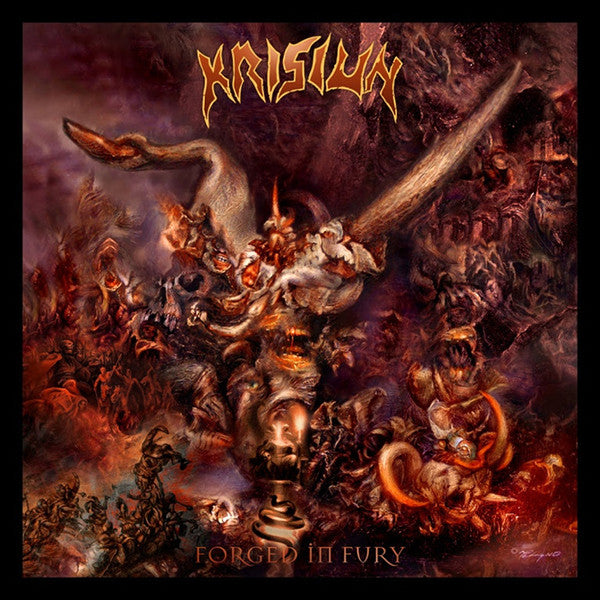 Krisiun – Forged In Fury, pochette