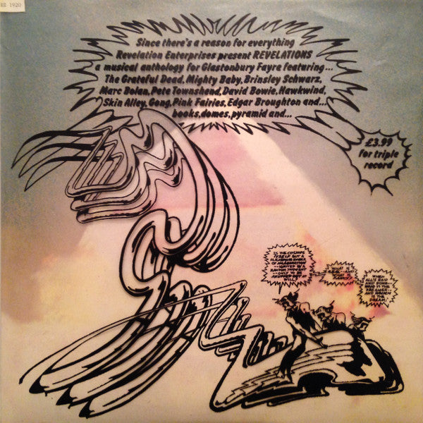 Various – Glastonbury Fayre Festival, pochette