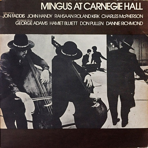 Charles Mingus – Mingus At Carnegie Hall, pochette