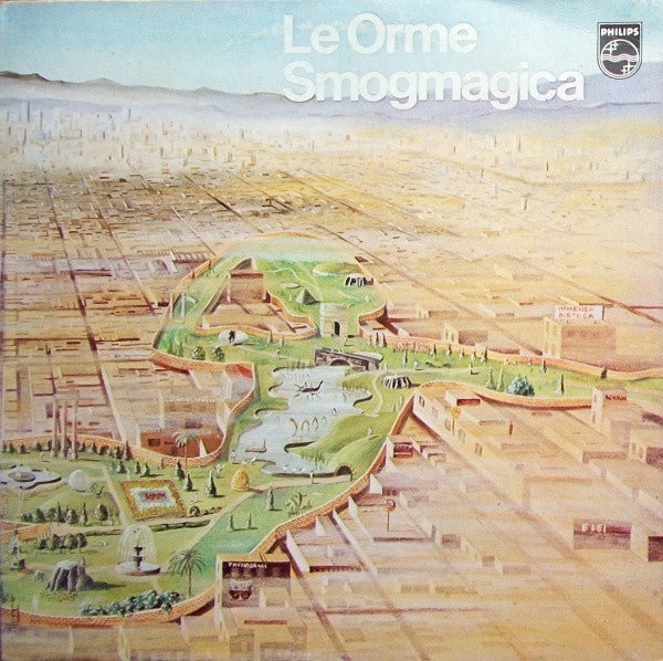 Le Orme – Smogmagica, pochette