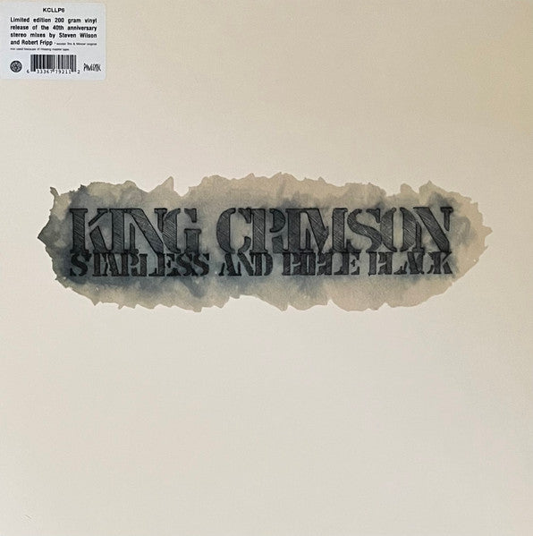 King Crimson – Starless And Bible Black, pochette