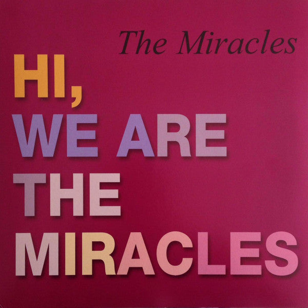 The Miracles – Hi, We Are The Miracles, pochette