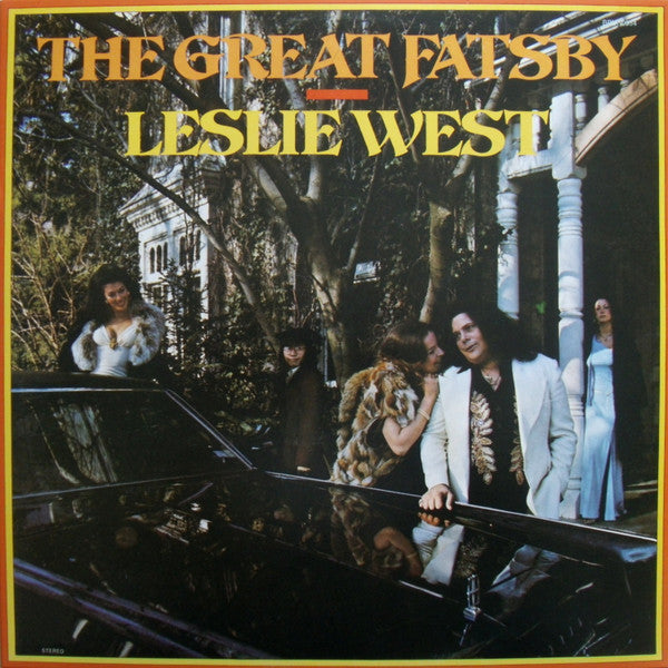 Leslie West – The Great Fatsby, pochette