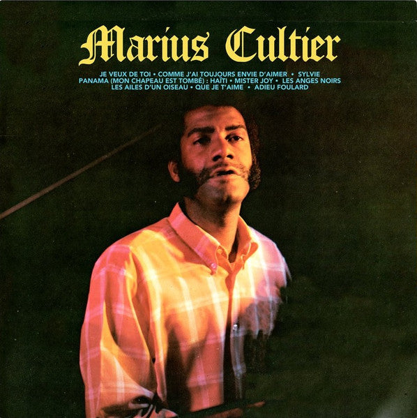 Marius Cultier – Marius Cultier, pochette