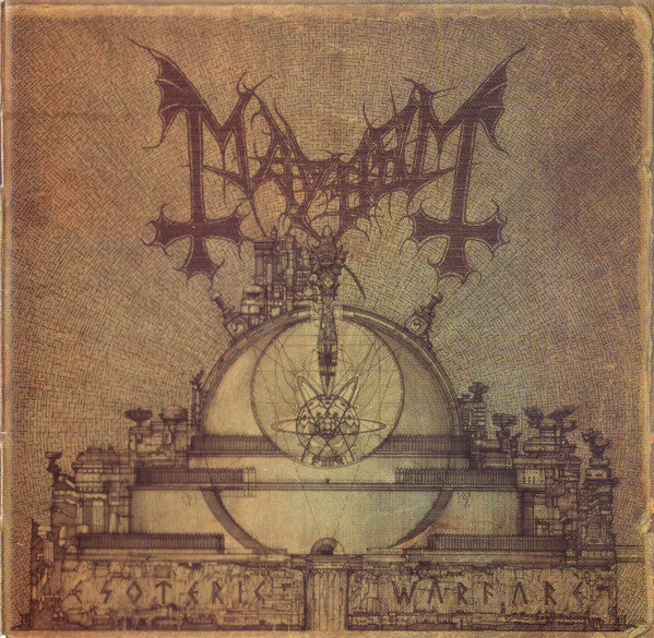 Mayhem – Esoteric Warfare, pochette