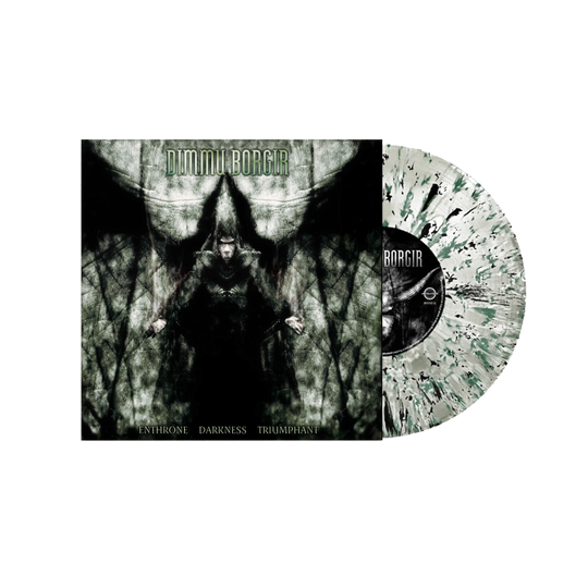 Dimmu Borgir – Enthrone Darkness Triumphant  Vinyle, LP, Album, Édition limitée, Réédition, Black, Green, White Chrusher